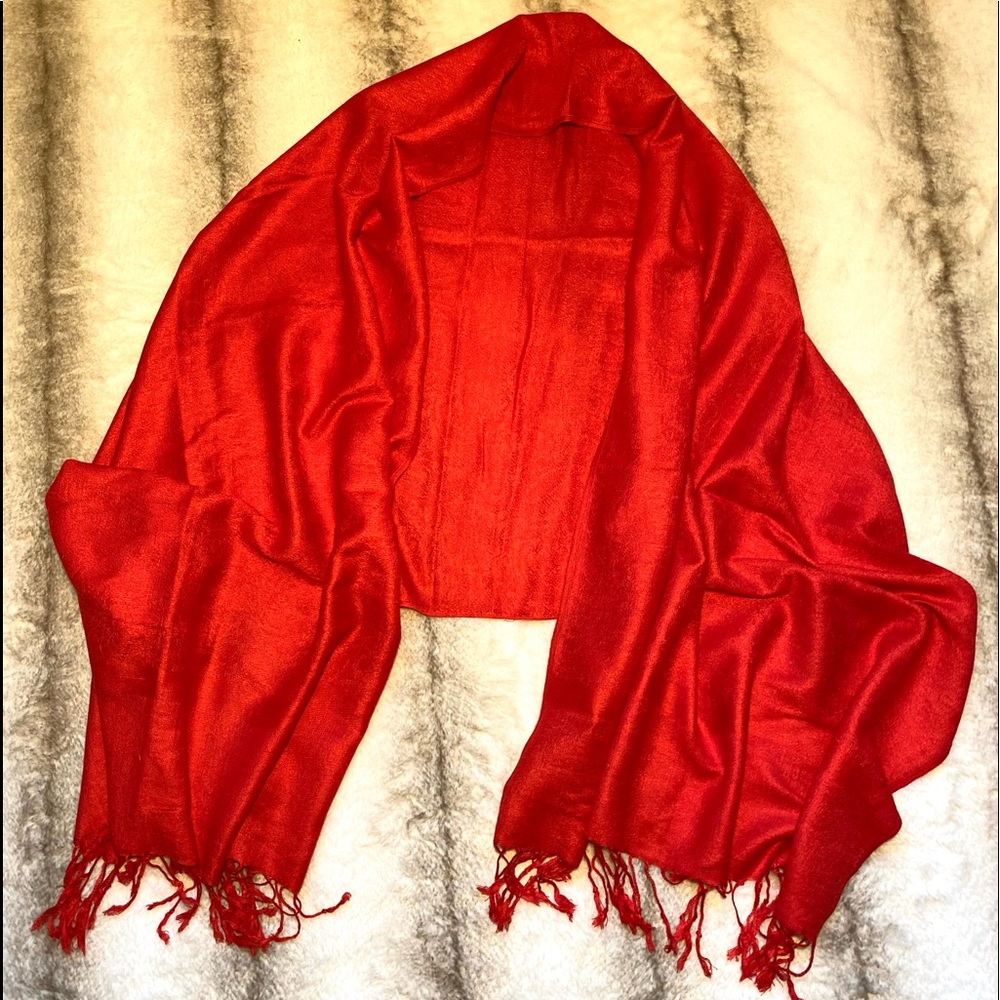 RED Wrap Scarf